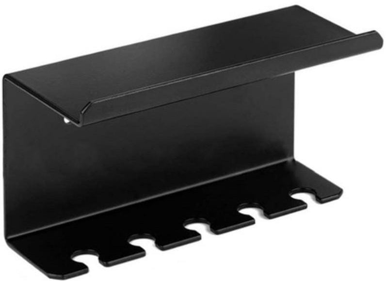 Metal Toothpaste Holder Black Colour 4mm | H - 6.4 Cm W-12.5 Cm L - 4.1 Cm