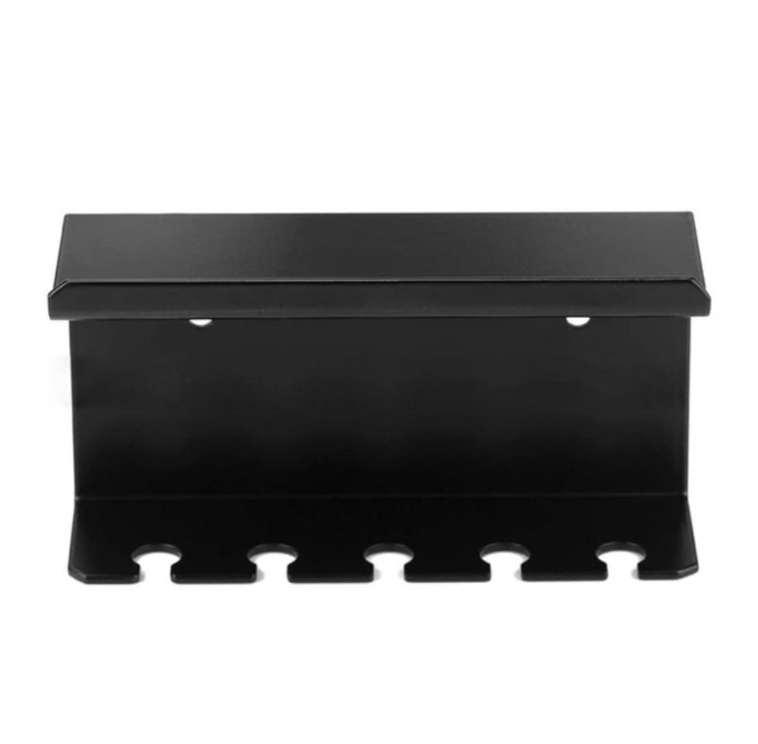 Metal Toothpaste Holder Black Colour 4mm | H - 6.4 Cm W-12.5 Cm L - 4.1 Cm